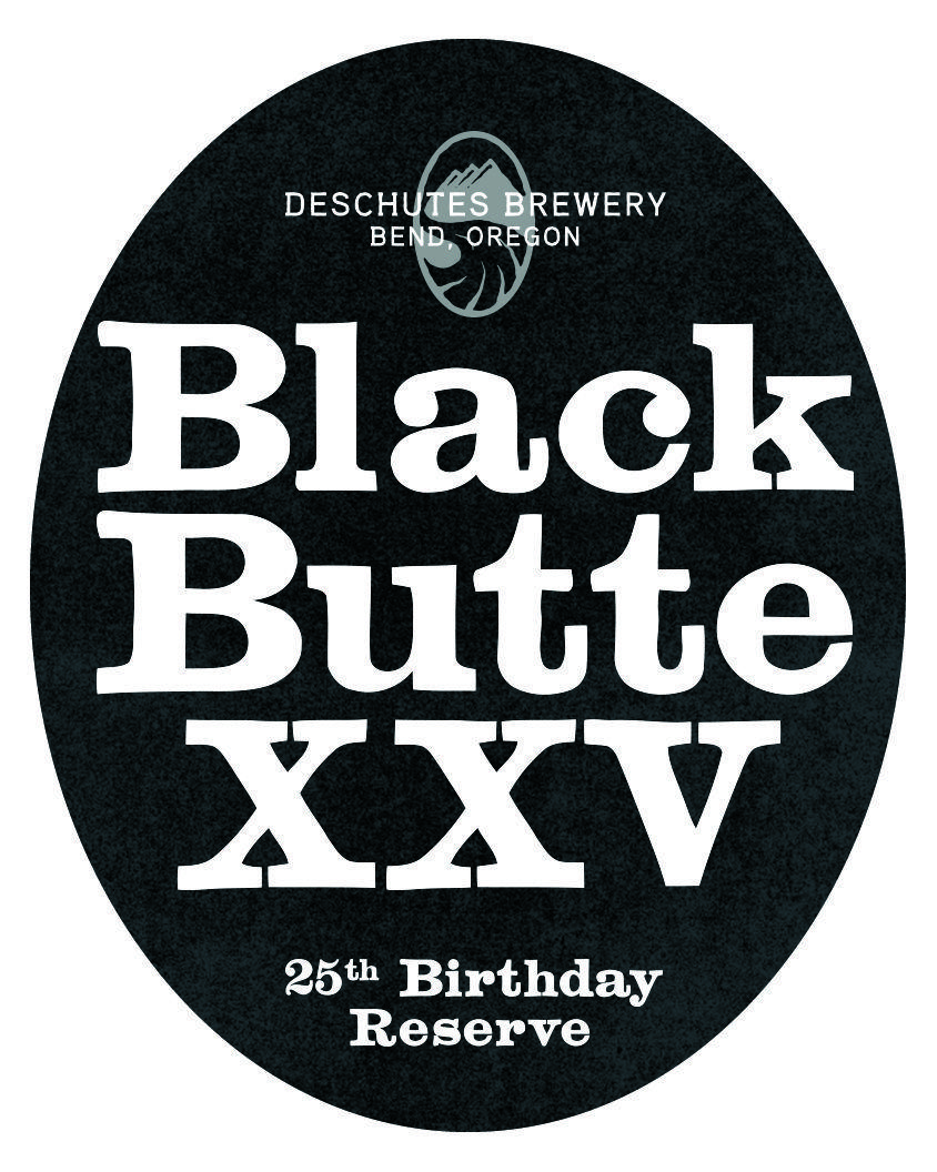 Black Butte Logo - Deschutes Brewery Toasts 25 Years with Release of Black Butte XXV ...