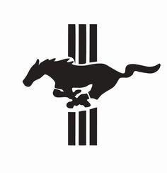 Running Mustang Logo - Ford Mustang Logo - Something to Craft About | stuff | Mustang, Ford ...
