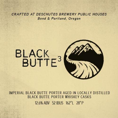 Black Butte Logo - Black Butte³ - Deschutes Brewery - Untappd
