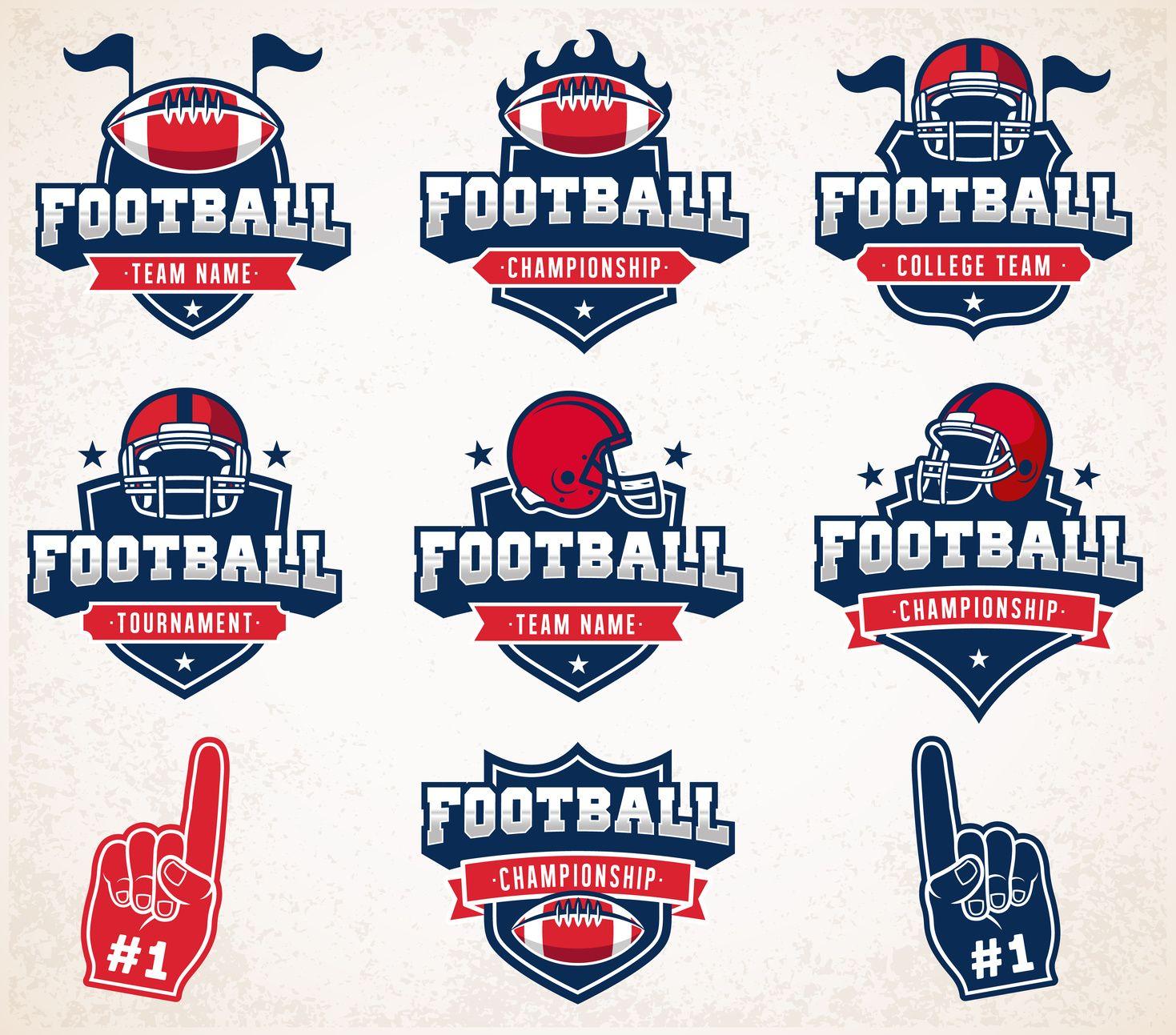 College Football Sport Team Logo - How to Create A Sports Logo Design The Team And Fans Will Love ...
