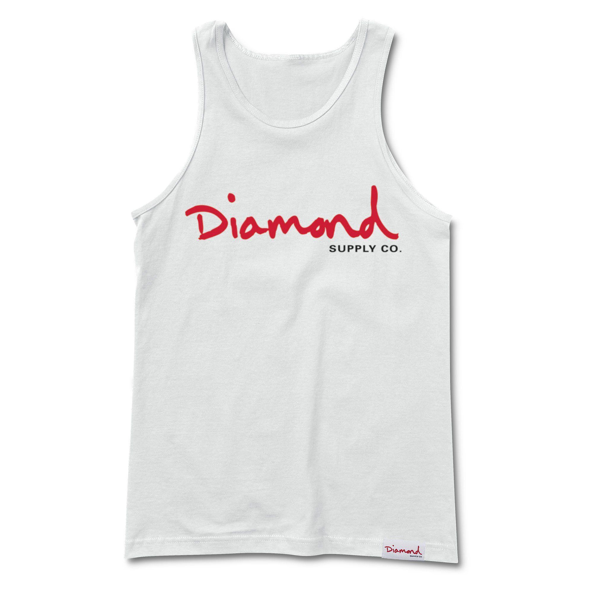 Dimond Supply Co Logo - OG Script Tank Top - Diamond Supply Co.