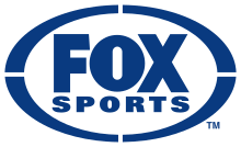 White and Blue Sports Logo - Fox Sports (United States)