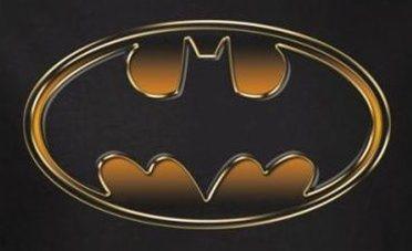 Batman Gold Logo - Batman T-Shirt - Black & Gold Shield Logo - NerdKungFu