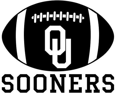 College Football Sport Team Logo - Oklahoma Sooners Football Logo Print College Athletic