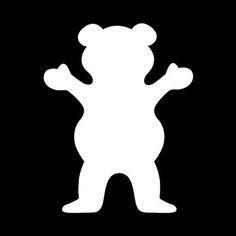 Grizzly Bear Skate Logo - Amazon.com: Grizzly Grip Bear Logo Griptape Skateboarding Decal ...