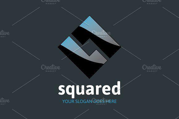Square D Logo - Squared Logo L Logo Templates Creative Market