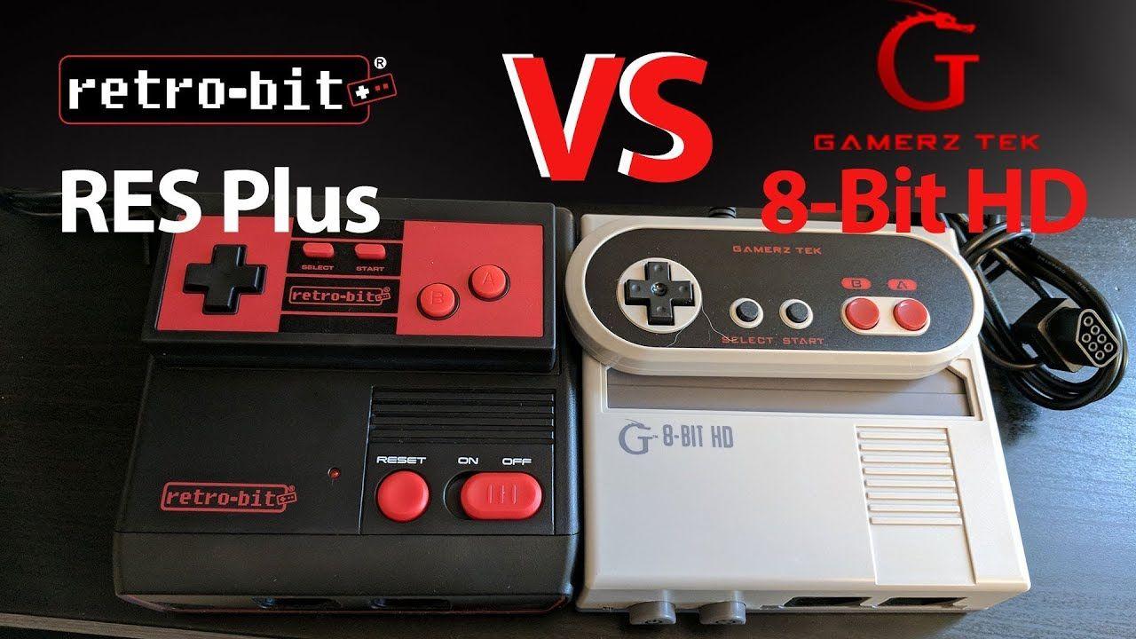 Google Plus in 8 Bit Logo - 8-Bit HD NES Clone Battle - Gamerz Tek 8-Bit HD Versus Retro-Bit ...