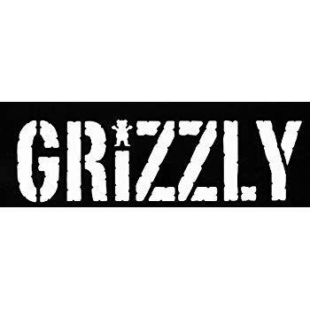 Grizzly Skateboard Logo - Amazon.com: Grizzly Grip Logo Griptape Skateboarding Decal Vinyl ...