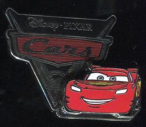 Disney Cars 2 Logo - Cars 2 Ear Hat Set - Lightning McQueen Logo Pin Only - LE Disney Pin ...