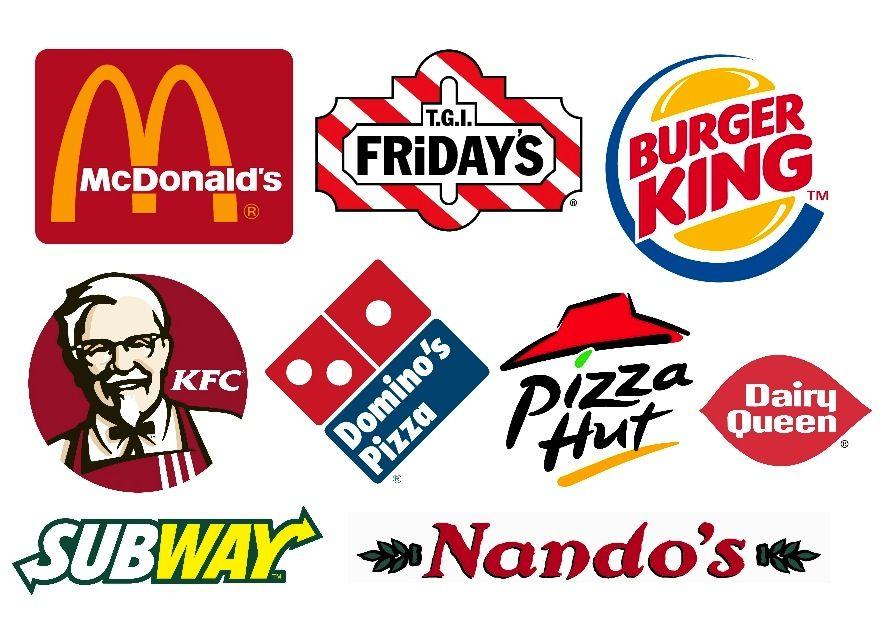 Popular Food Logo - Simpleminimalist Popular Food Logos