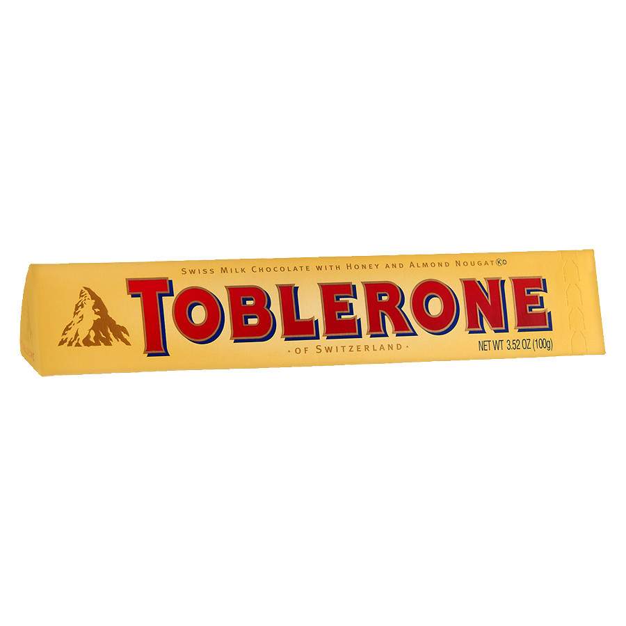 Toblerone Candy Logo - Toblerone Swiss Milk Chocolate Honey and Almond Nougat | Walgreens