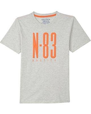 Nautica Logo - New Savings on Nautica Boys' Big Short Sleeve Logo Graphic T-Shirt ...
