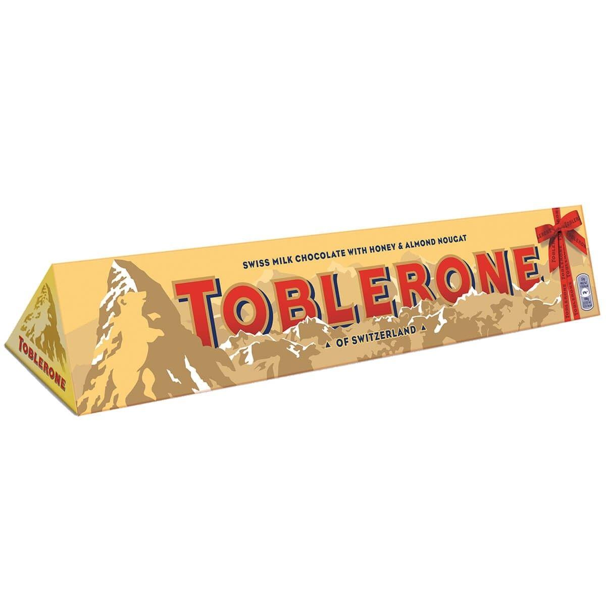 Toblerone Candy Logo - Toblerone Supersize Milk Chocolate Gift Bar 750g | Christmas ...