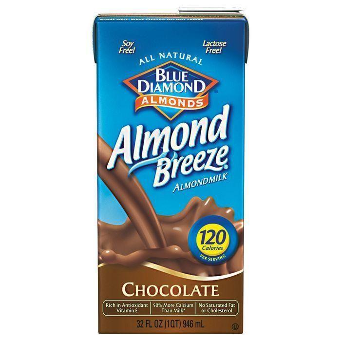 Blue Diamond Milk Logo - Blue Diamond Almonds Almond Breeze Chocolate Almond Milk Non Dairy