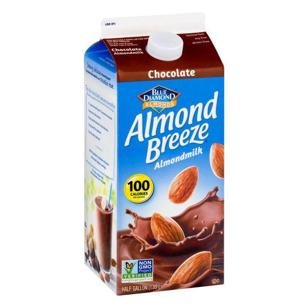 Blue Diamond Milk Logo - Blue Diamond Almond Breeze Chocolate Almond Milk 64OZ | Angelo ...