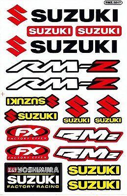 Red and Yellow Suzuki Logo - RED YELLOW SUZUKI YOSHIMURA LOGO Motorcycle RM Z Racing Clear