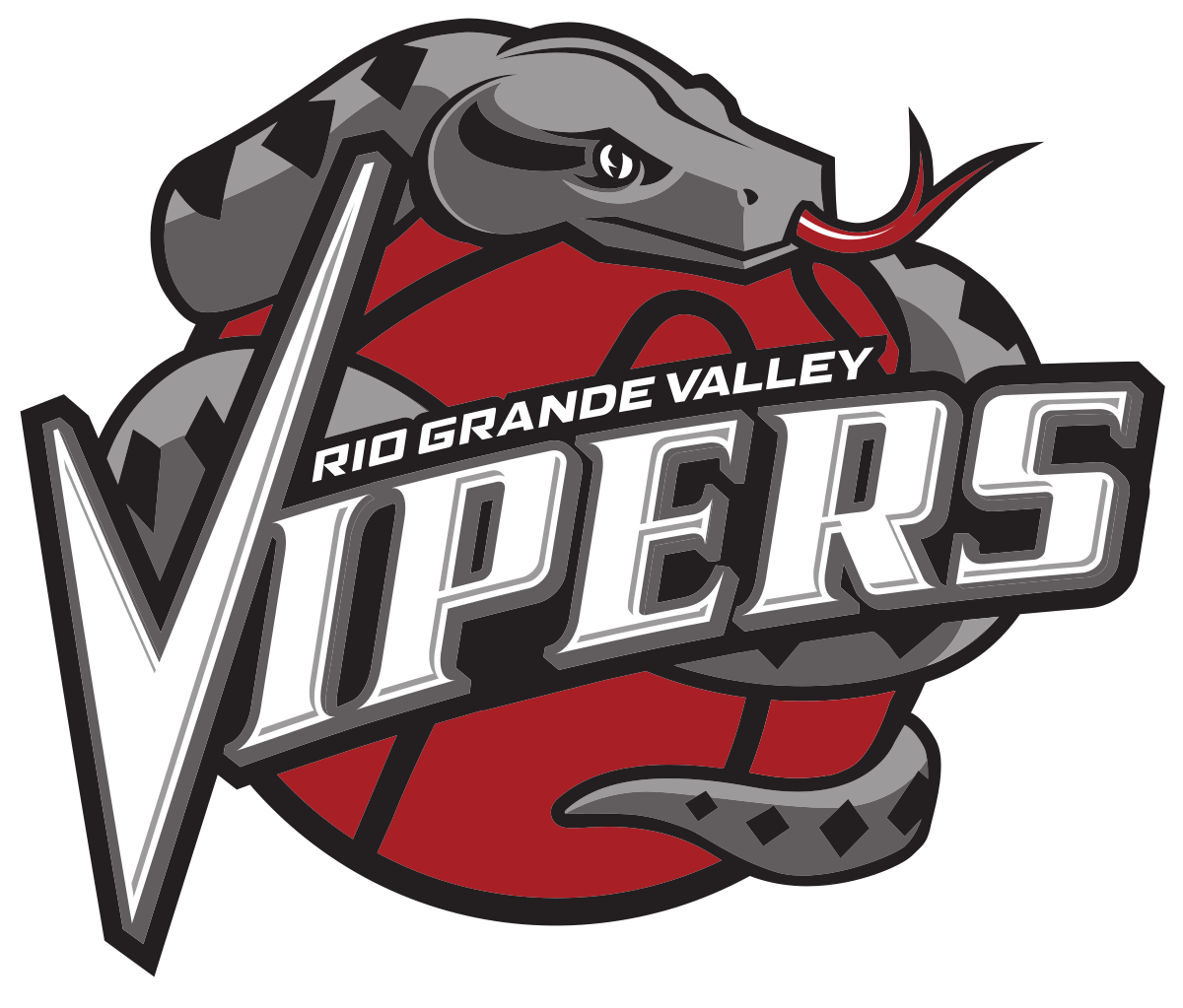 Red Viper Logo - Rio Grande Valley Vipers