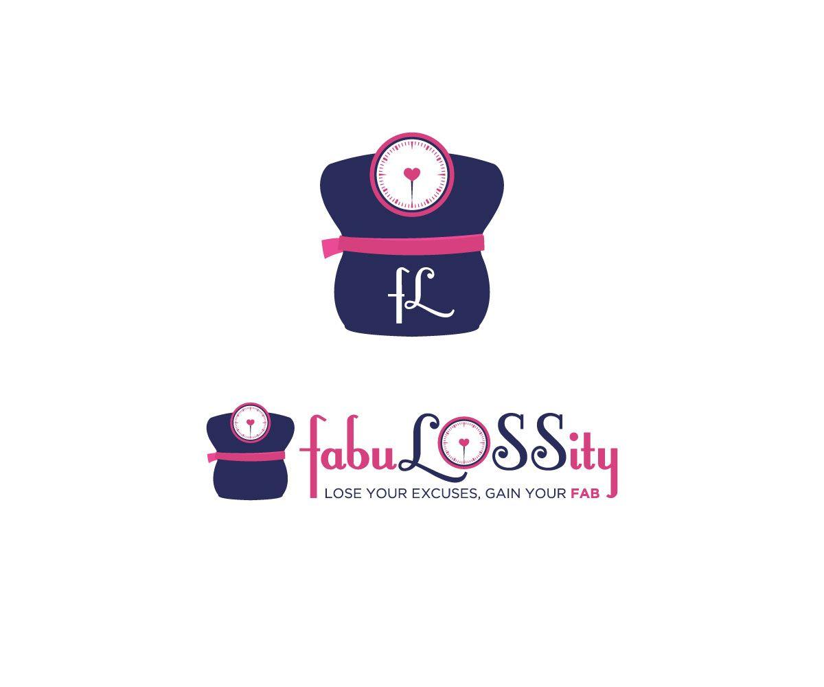 Weight Loss Company Logo - Health Logo Design for fL for Icon AND fabuLOSSity for Logo see