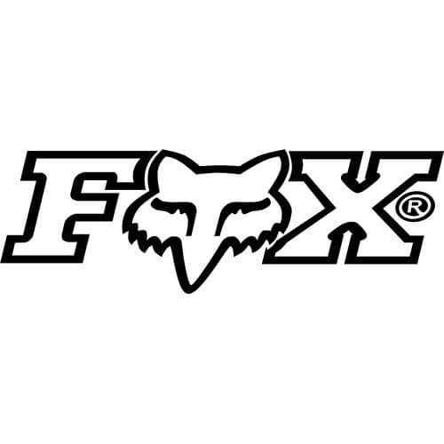Fox Logo - Fox Logo Decal Sticker LOGO A