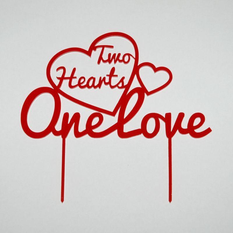 Two Hearts One Love Logo - Two Hearts, One Love