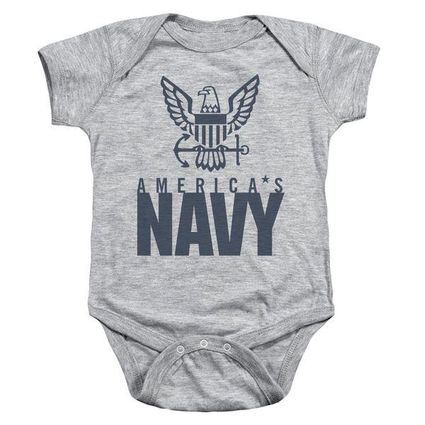 Baby Eagle Logo - U.S. Navy America's Navy Eagle Logo Baby Bodysuit | TeeShirtPalace