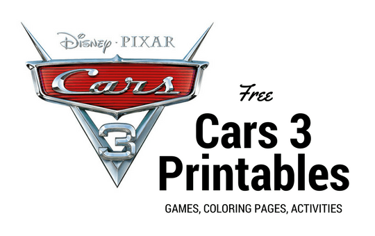 Cars 3 Logo - Cars 3 Logos
