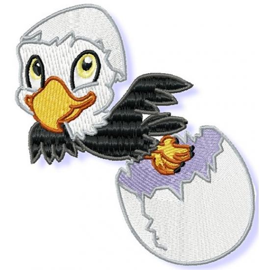 Baby Eagle Logo - Pamela's Embroidery - Cute Baby Eagles