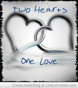 Two Hearts One Love Logo - Hearts / 1 Love. My Home Life. Love, Two hearts one