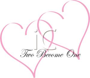 Two Hearts One Love Logo - Two Hearts One Love Clipart