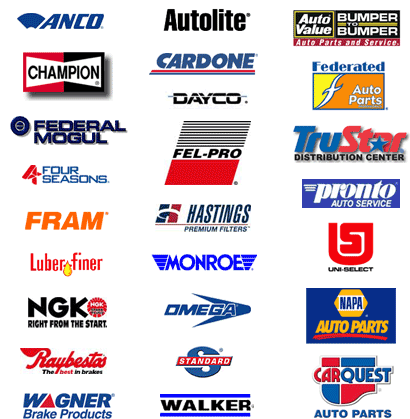 Aftermarket Auto Parts Logo - DOMESTIC AND IMPORT AUTO PARTS LINES CARD