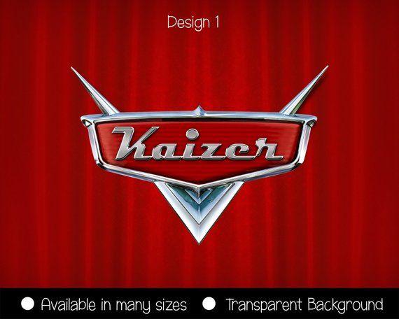 Cars 3 Logo - Personalized Cars 3 Inspired Name Logo Lightning Mcqueen