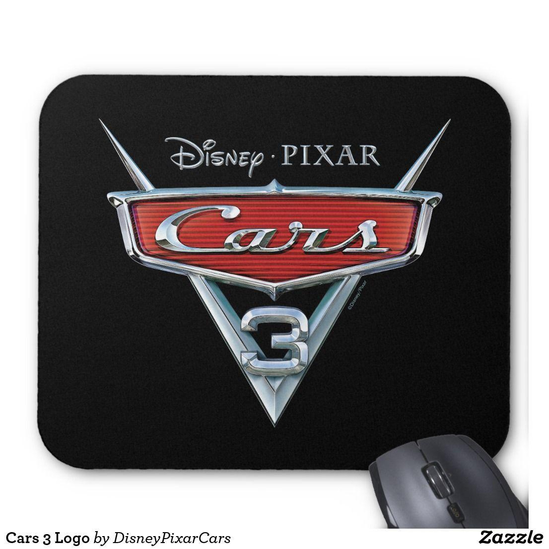 Cars 3 Logo - Cars 3 Logo Mouse Pad | Disney Cars 3 | Pinterest | Disney cars 3, 3 ...