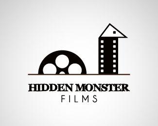 Movie Film Logo - Hidden Monster Films Designed