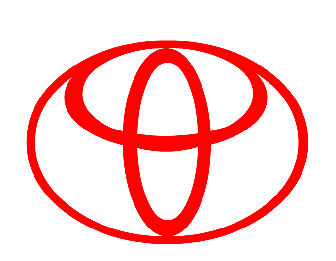 Red Toyota Logo - Stripgenerator.com - Toyota Logo!