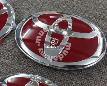 Red Toyota Logo - Toyota RED Logo Emblem - Car Accessories & Parts for sale in Shah ...