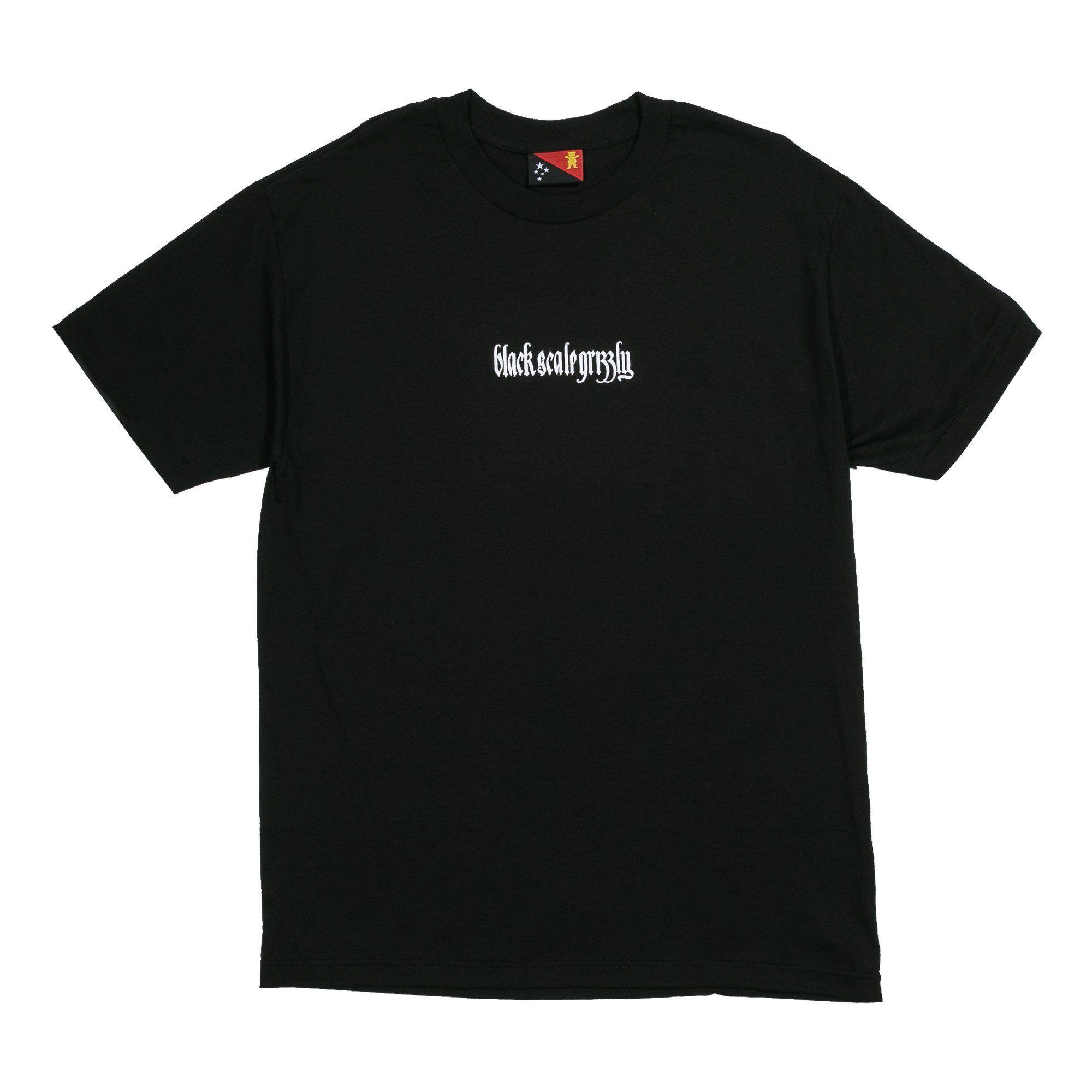 Black Scale Logo - BLVCK GRIZZLY REPEAT T-SHIRT BLACK – Black Scale