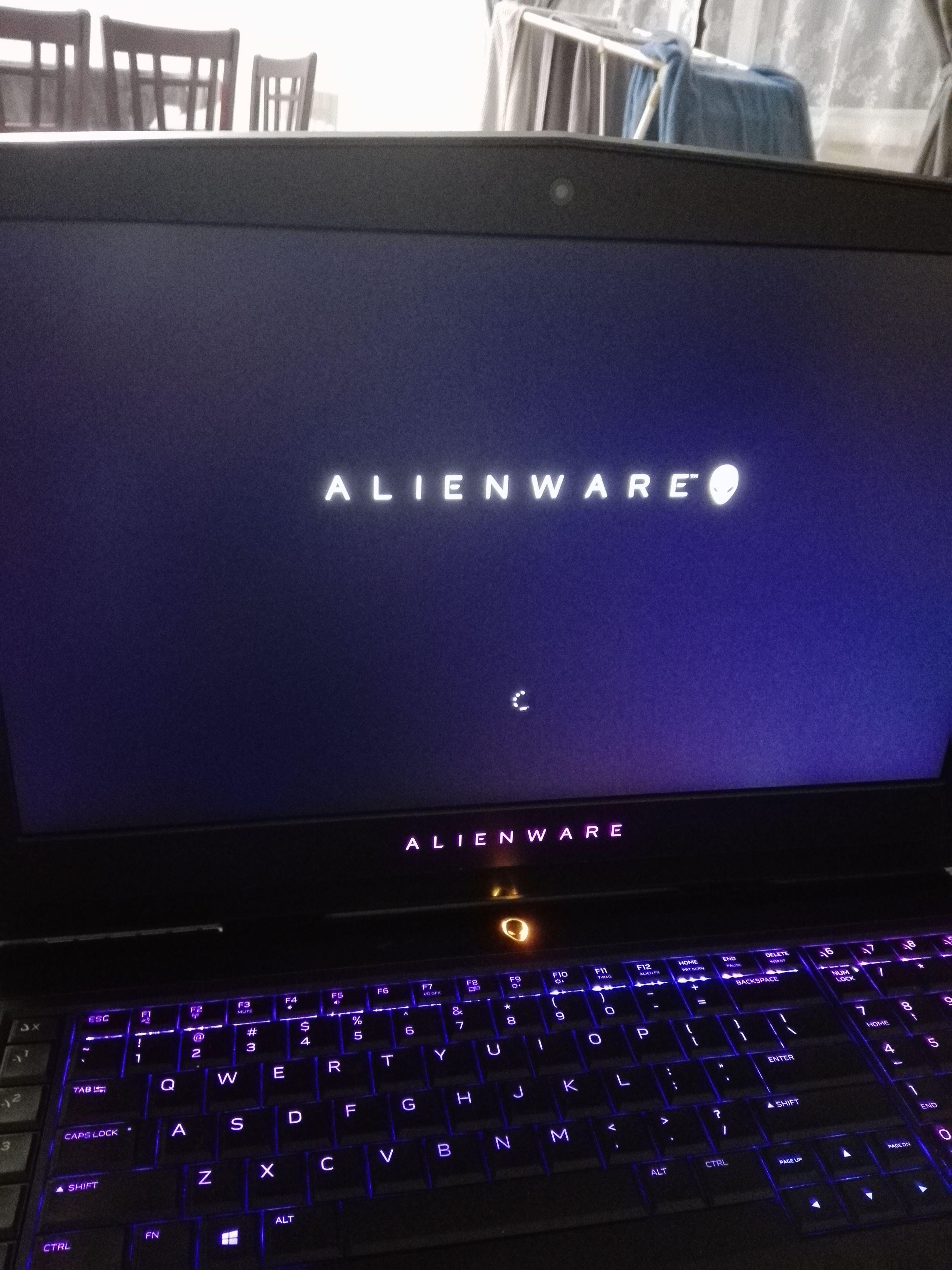 Alien Computer Logo - Alienware 17 r4. After BSOD its stuck on alienware logo now every