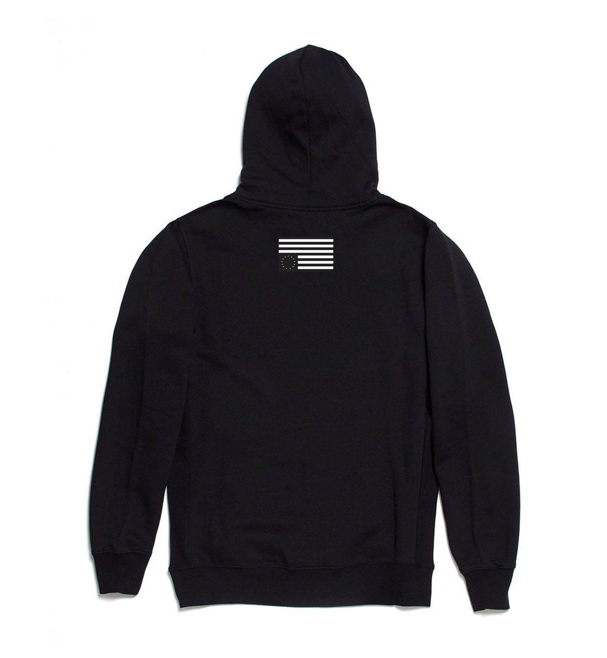 Black Scale Logo - BLVCK 3D LOGO HOODIE BLACK