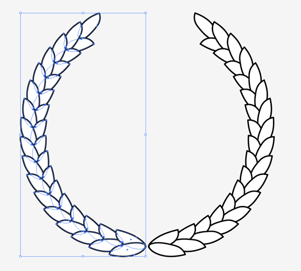 Curved Leaf Logo - How To Create a Military Style Emblem Logo Design
