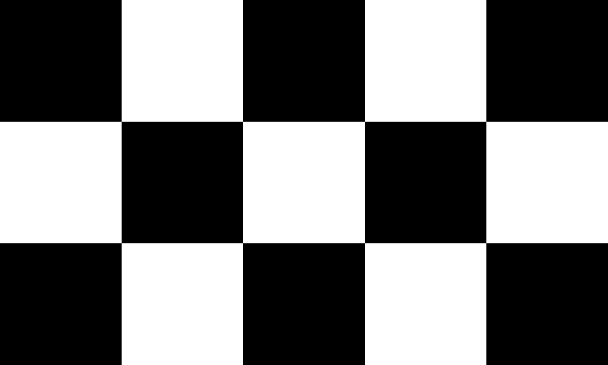 Black and White Checkerboard Logo - Sillitoe Tartan