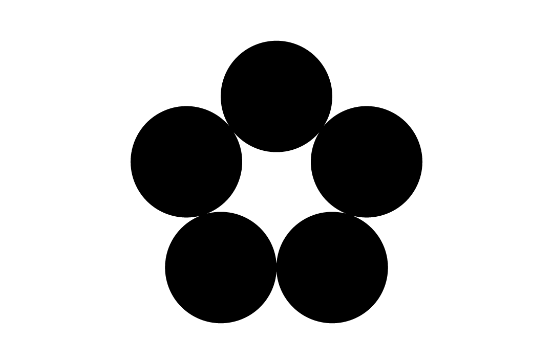 Shapes and a Circle Logo - How to make a 5 circles shape in illustrator