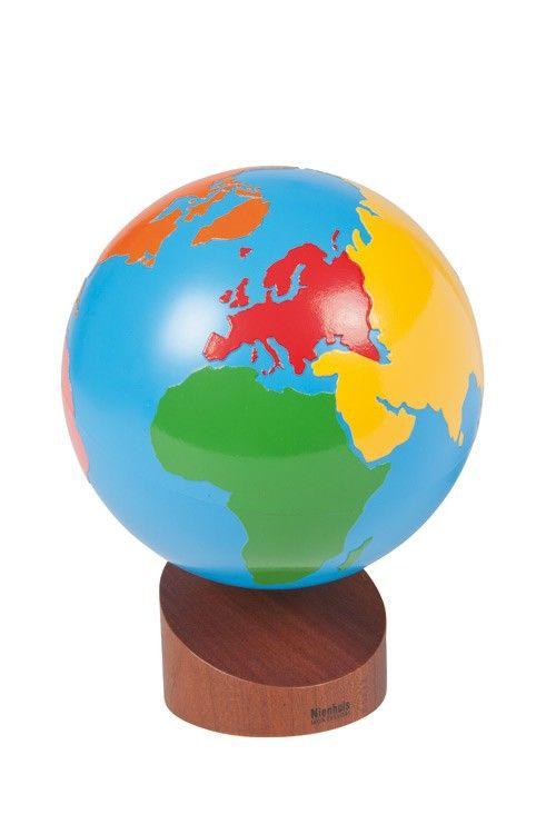 Multicolored Globe Logo - Multi Color Globe Of Continents 023100 NH 220.3 □SOLD OUT□