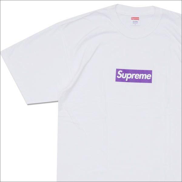 White On Purple Logo - essense: SUPREME (shupurimu) 104-001223-050 WHITE PURPLE BOX Logo ...