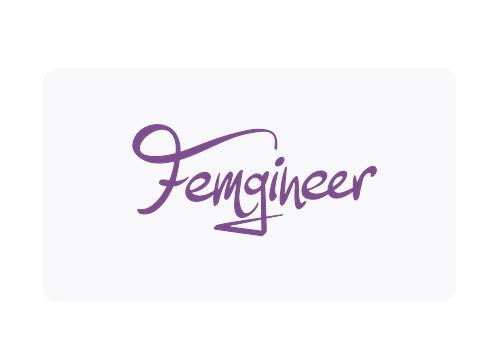 White On Purple Logo - Index of /images/femgineer-logos