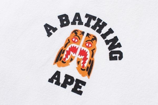 Tiger BAPE Shark Logo - A Bathing Ape (Bape) Tiger Shark Long Tee Online Shop