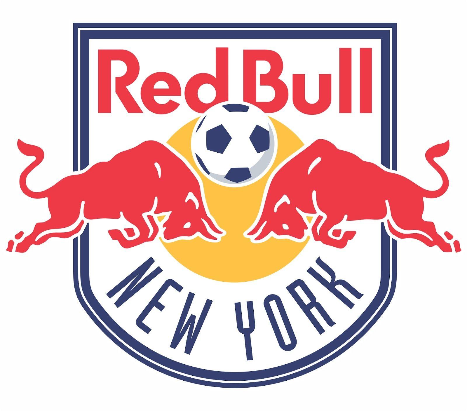 Bull Soccer Logo - Football Club & National Team Logos. Ny red