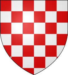 Square Red and White Checkerboard Logo - Check (pattern)