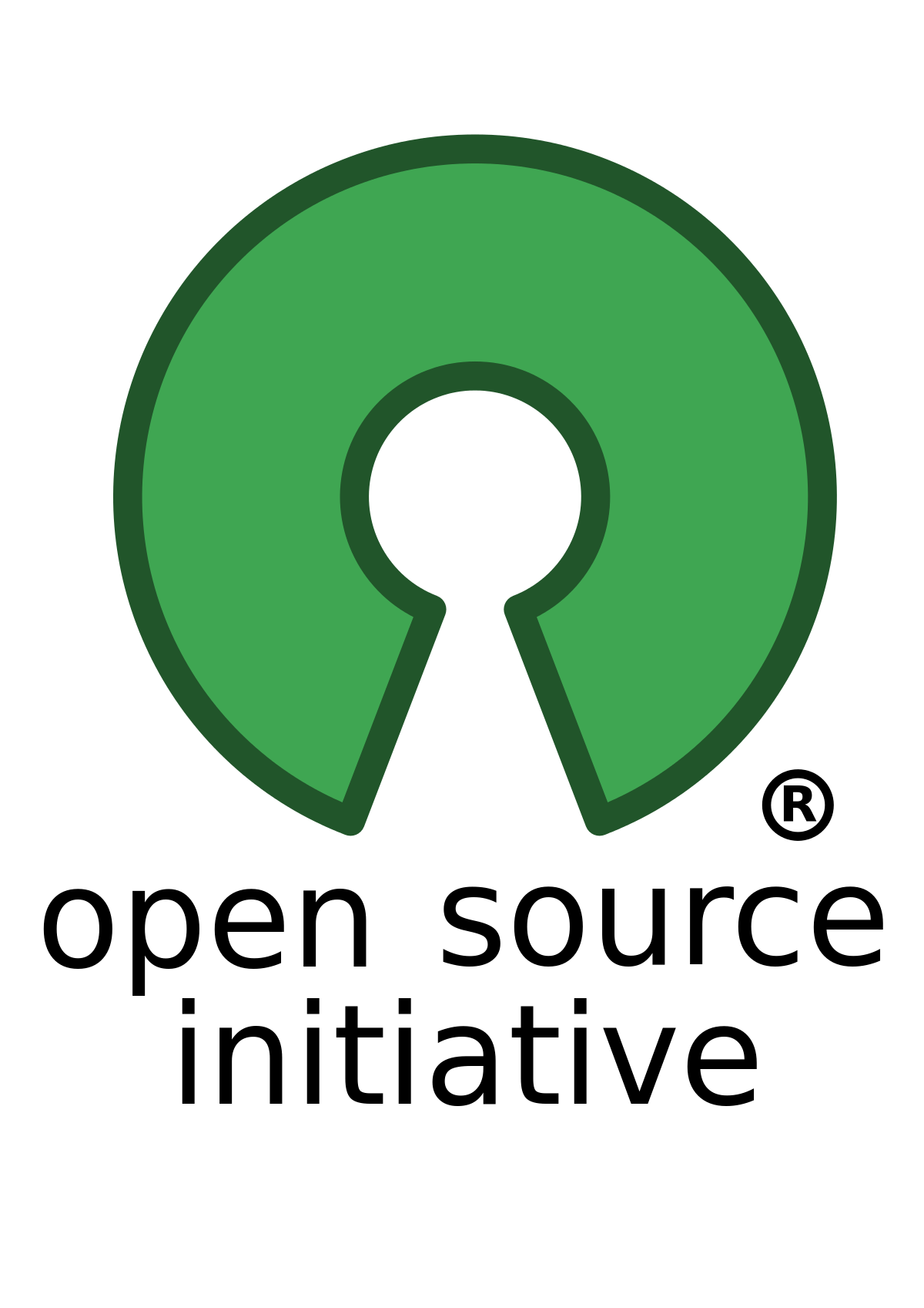 Green Web and Tech Logo - Open Source Initiative