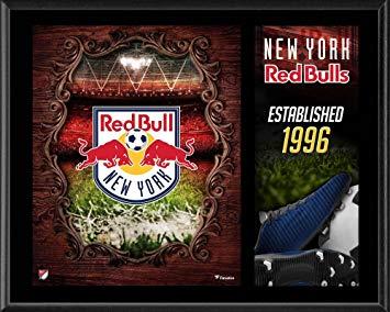 Red Bulls Soccer Logo - New York Red Bulls Team Logo 12 x 15 Sublimated Plaque