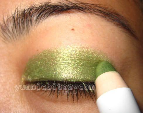 Lime Green Eye Logo - Tutorial: Lime Green Eyes. beautybitten. a personal style & beauty